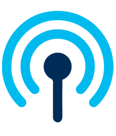 broadcast og media ikon farve